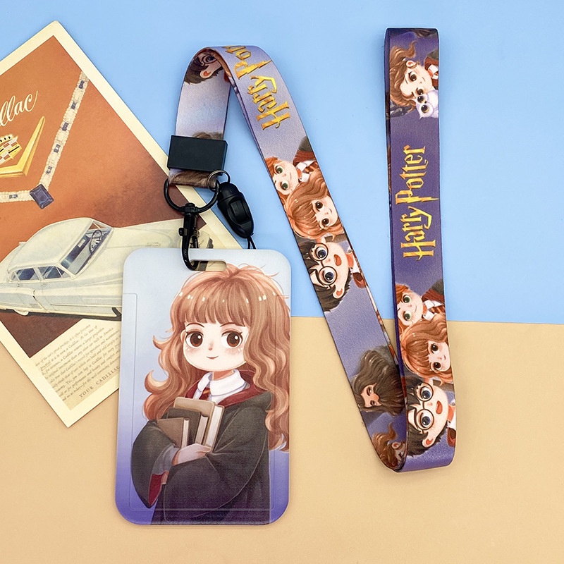 Bộ Thẻ Hoạt Hình Harry Potter / Thẻ Xe Buýt / Thẻ Truy Cập / Thẻ Thang Máy / Thẻ ID / Thẻ Dây Đeo Cho Học Sinh