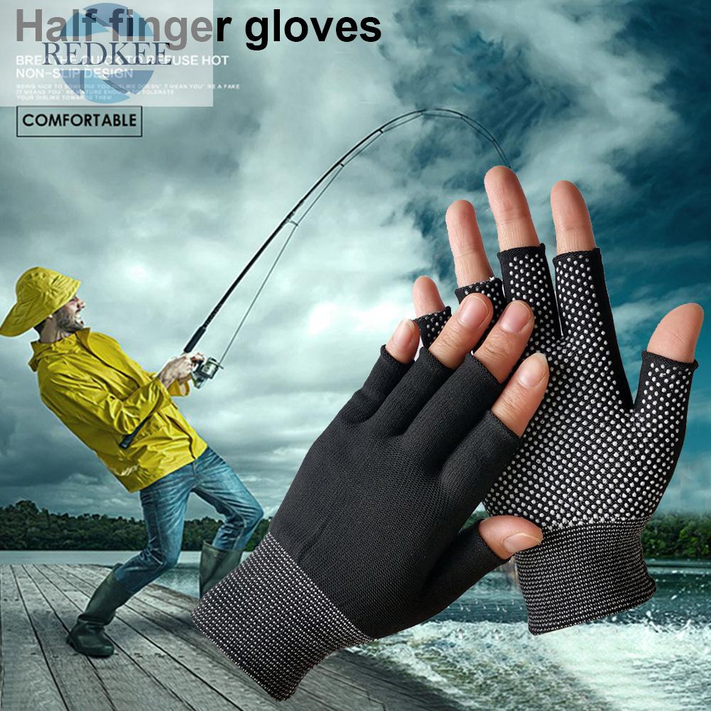 Găng Tay Lái Xe Đạp Hở Ngón Chống Trượt