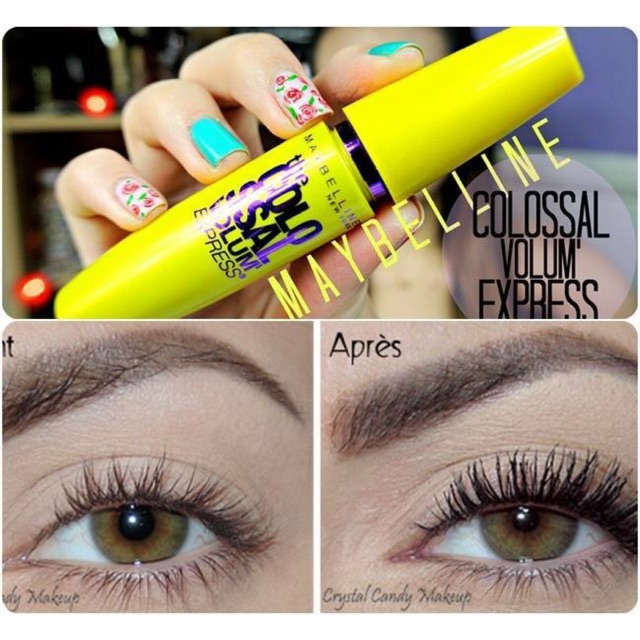 mascara #Maybeline vàng này 😍vừa dài, vừa dày, vừa cong