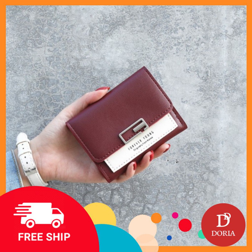 [Mã FAMAYWA2 giảm 10k đơn từ 50k] 🔥Freeship 50K🔥 Ví nữ mini da lộn SENA cầm tay, nhỏ gọn bỏ túi đựng tiền DR868 | BigBuy360 - bigbuy360.vn