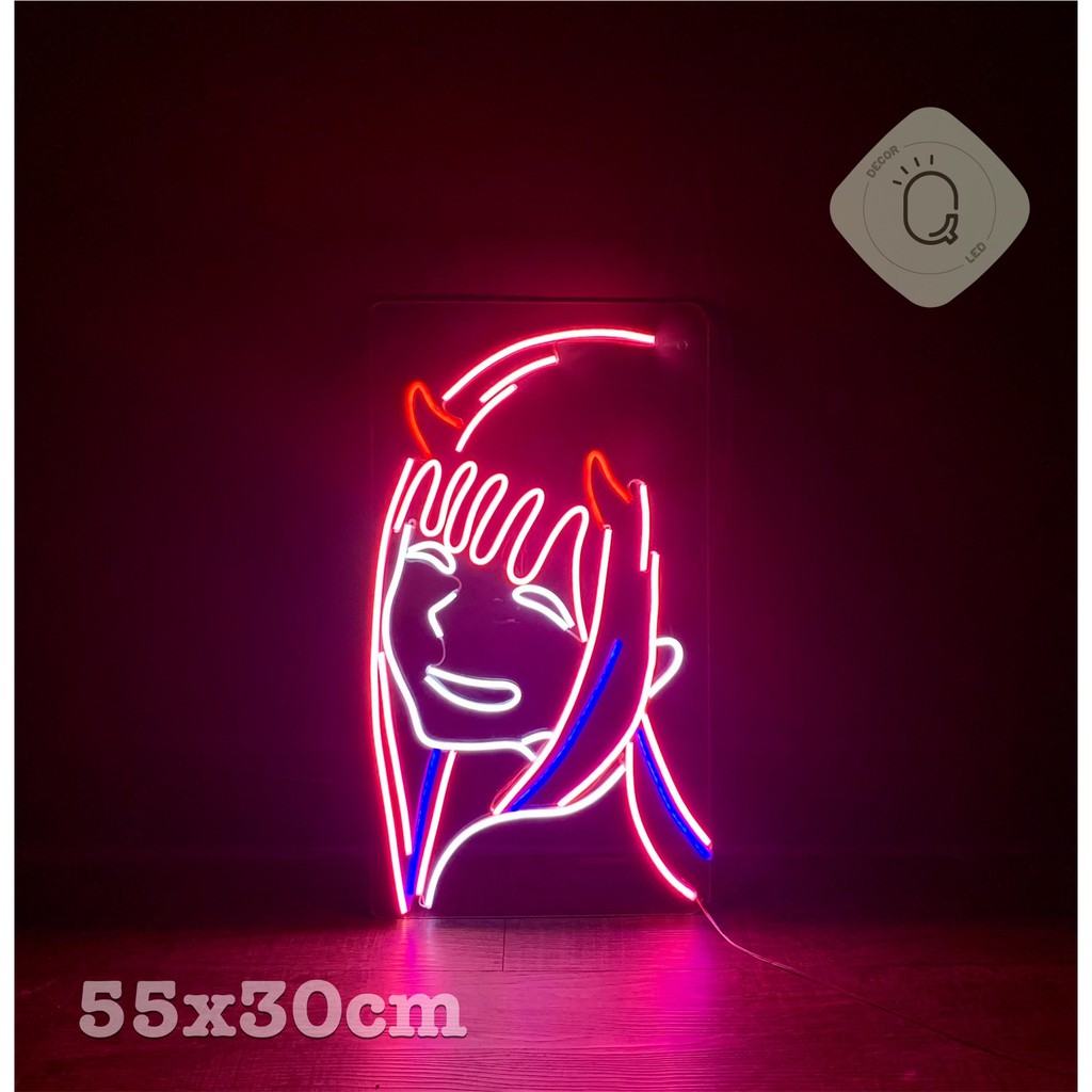 Đèn Led Neon trang trí hình anime 12V5