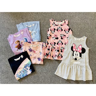 Váy sát nách cotton mềm mát dành cho bé gái