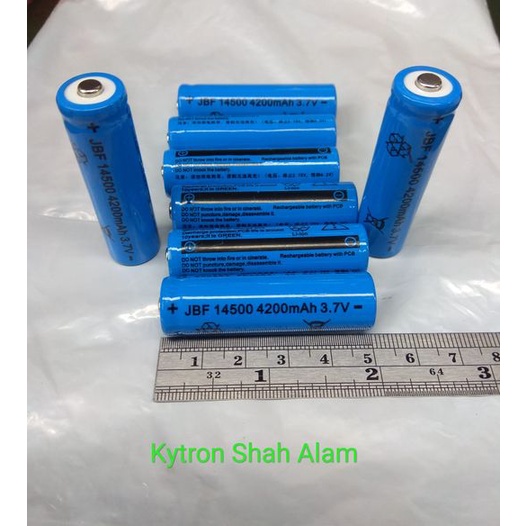 Pin lithium 14500 AA 4200 mAh 3v7 sạc Ultrafire cao cấp