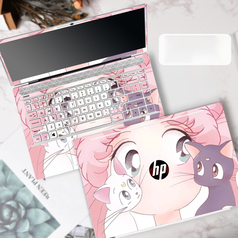 Miếng Dán Laptop Decal Hoạt Hình Anime Cho Asus Acer HP Dell Lenovo Thinkpad MSI Mác in theo yêu cầu