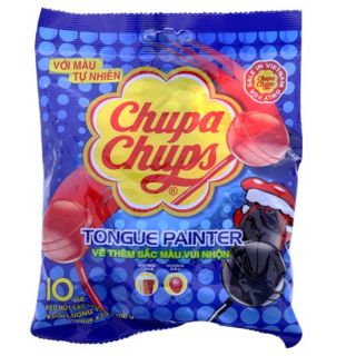 Kẹo mút Chupa Chups vị cola, dâu 100g (10 cây)