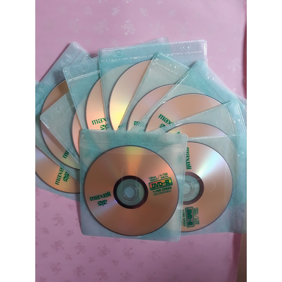 Đĩa Trắng DVD-R Maxell Dung Lượng 4.7Gb (Cọc 50c đĩa) - chính hãng