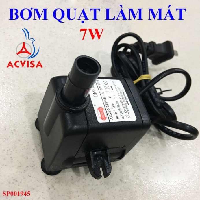 Bơm quạt làm mát 7W - GIÁ TỐT CHO THỢ