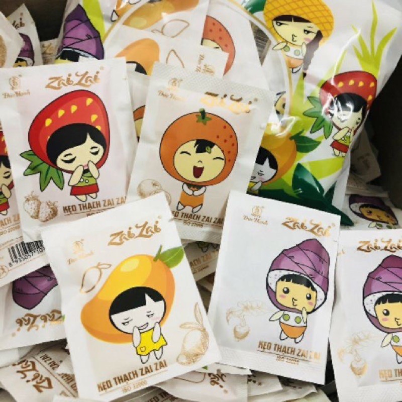 400gr thạch trái cây zòn zai