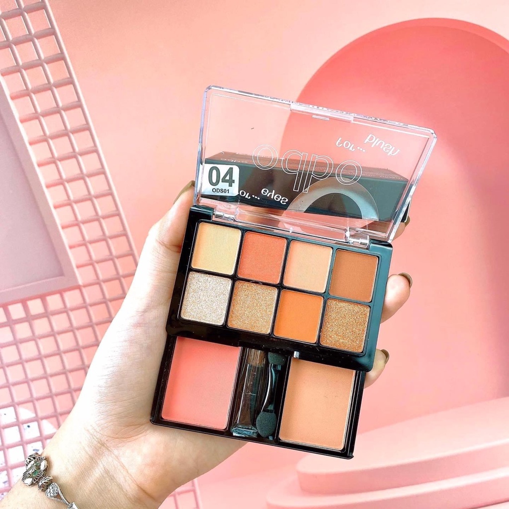 Phấn Mắt Má Hồng 2 Tầng Odbo Eyeshadow and Blush ODS01 Thái lan