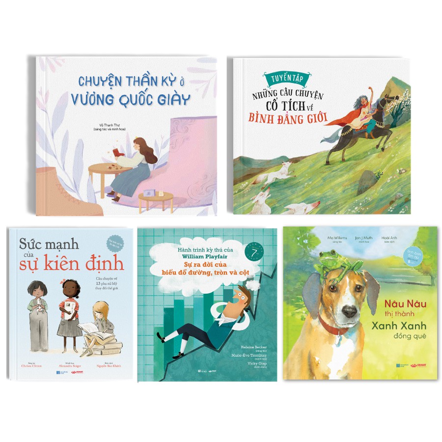 Combo Sách Hay Dành Cho Trẻ Từ 7-8 tuổi (Bộ 5 cuốn) - Crabit Kidbooks