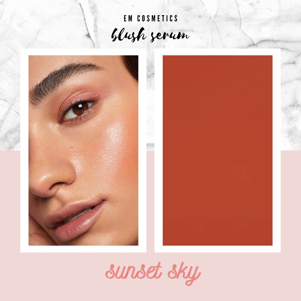 Má hồng serum blush của Em Cosmetics