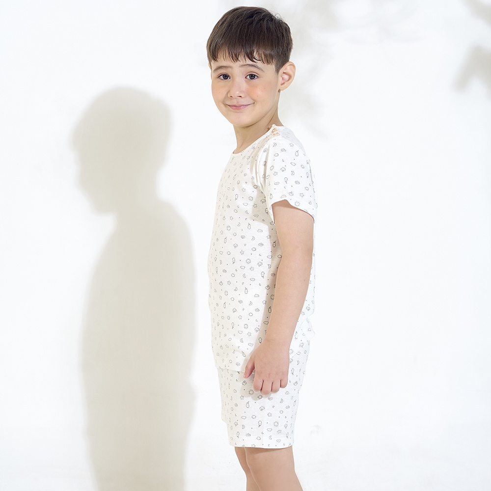 Bộ Đồ Short Thun Bé Trai Vincy Thoáng Mát KST082W11
