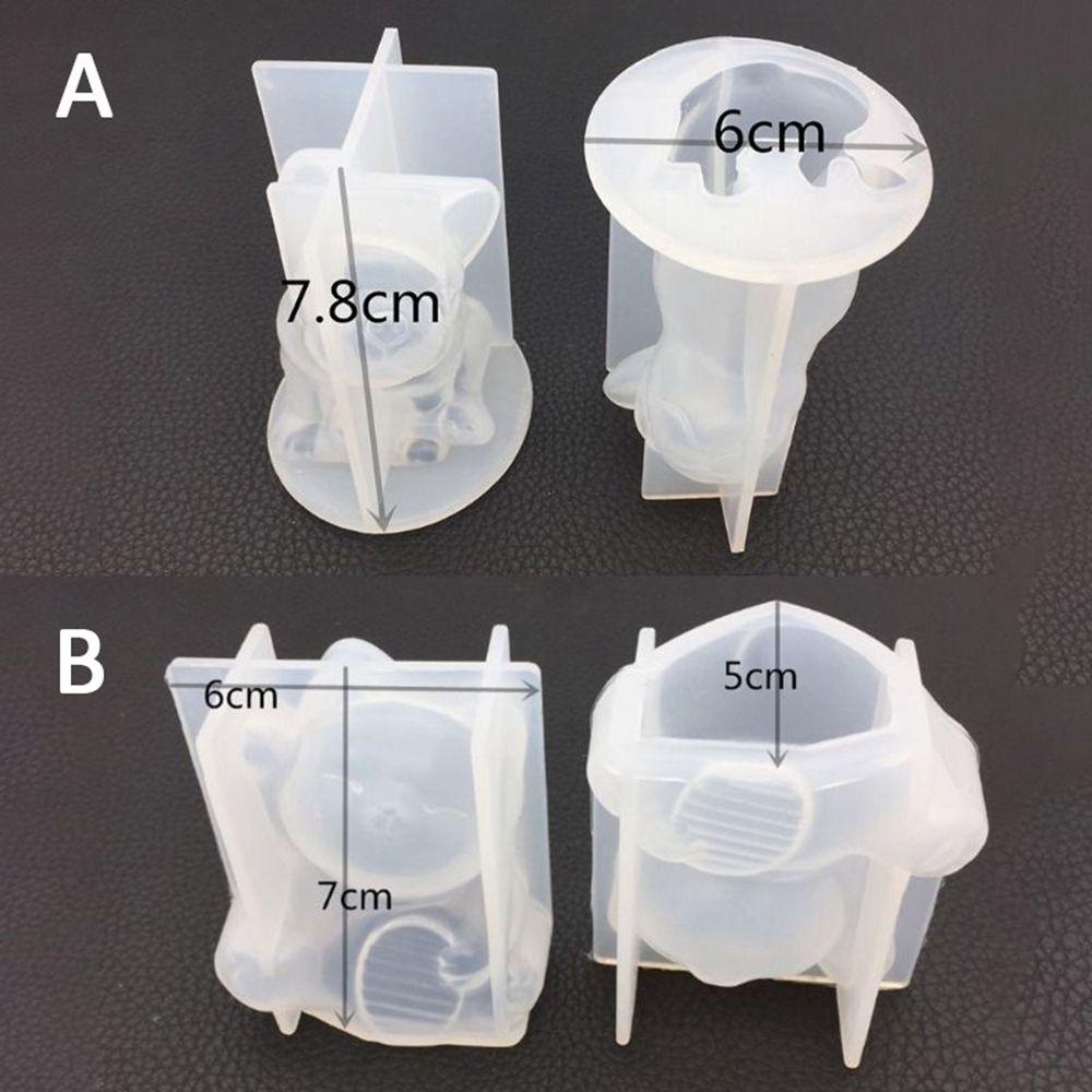 Khuôn Làm Bánh Xà Phòng Hình Chó Bull 3D Bằng Nhựa Resin