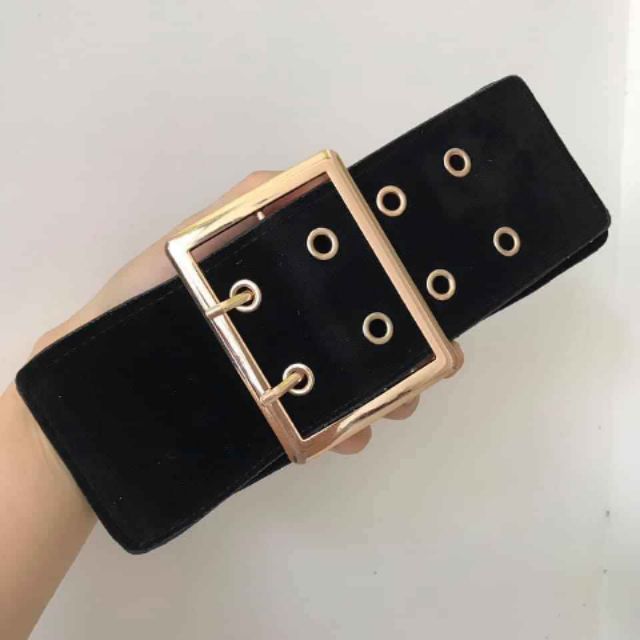 Đai váy nhung bản 8cm