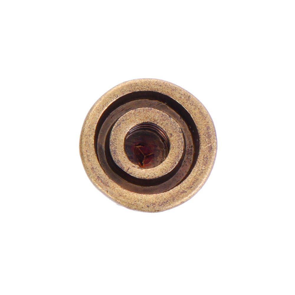Bộ 10 Đinh Tán Kim Loại Đầu Tròn 8/10/12/16/20mm Đính Quần Áo/Túi/Đồ Da DIY