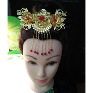 Xược tóc cô dâu cổ trang