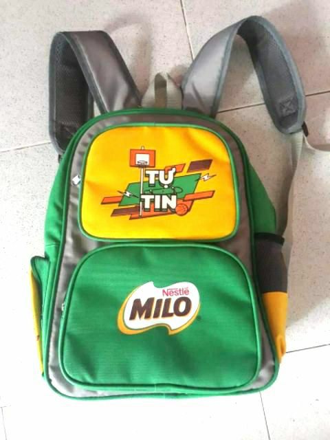 50 Balo Milo cho bé  . Hàng khuyến mãi của sữa MILO.