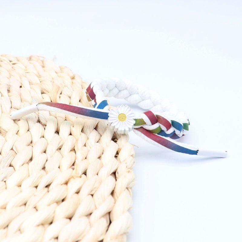 Vòng tay nữ dây bện hoa cúc HC402 cực hot, nhiều màu dể dàng phối đồ, phong cách cá tính