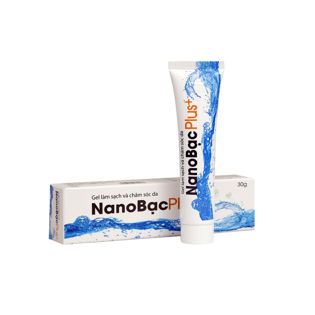 Gel làm sạch và chăm sóc da Nano Bạc NanoBạc Plus +