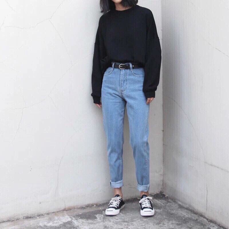 QUẦN BÒ BAGGY TRƠN - RÁCH GỐI 💥RẺ & ĐẸP💥