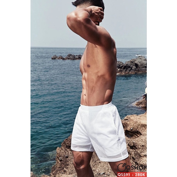 Quần short nam tập gym, thể thao QSHOP QS591