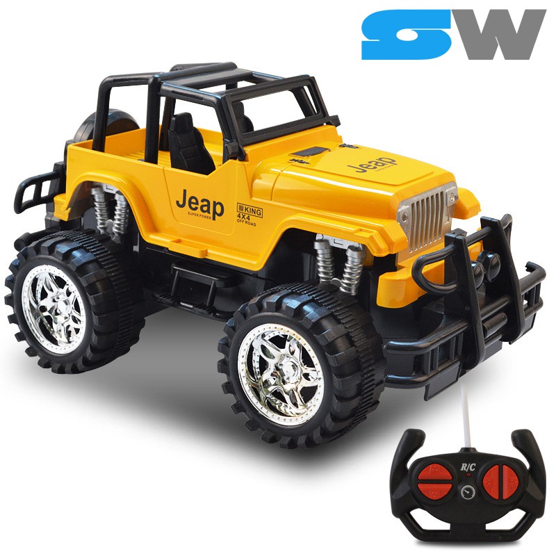 Xe Địa Hình Điều Khiển Từ Xa Giá  Rẻ A6394, Hàng Xuất Khẩu, Offroad 1/18, Đèn Led Siêu Sáng Cho Trẻ