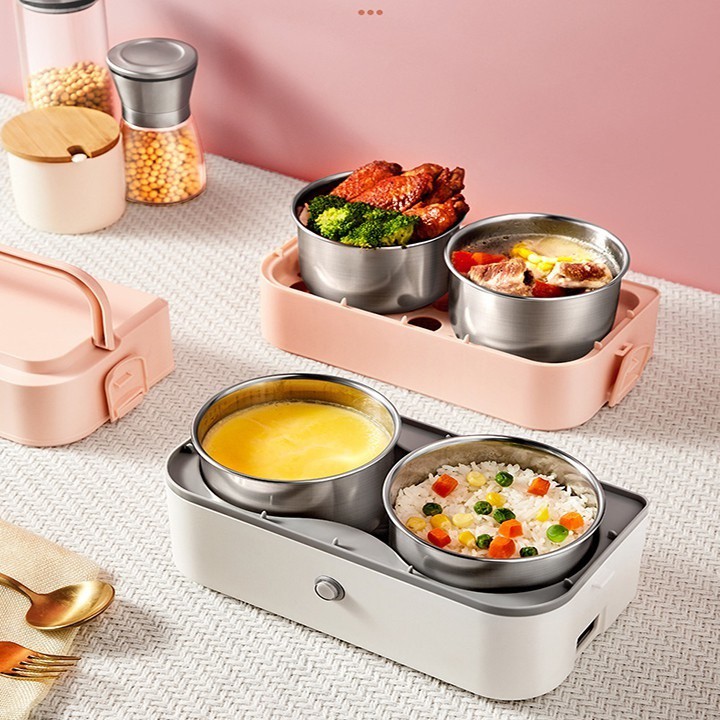 Hộp cơm hâm nóng cắm điện văn phòng đa năng Wifer
