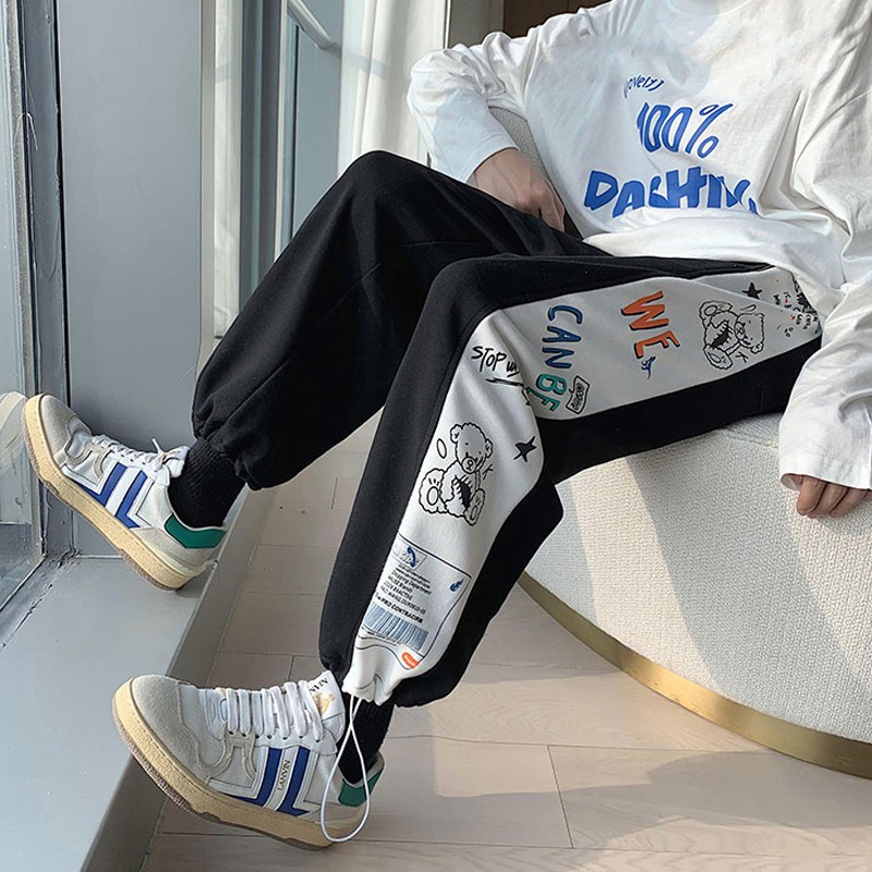 Quần Jogger nam nữ WE CAN BE - Quần ống rộng 2 Màu phong cách Ulzzang Unisex chất liệu Umi Tiny Clothes