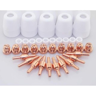 Combo 10 bộ bép cắt plasma 40a dài pt31 5 sứ cắt 5 sứ chia khí