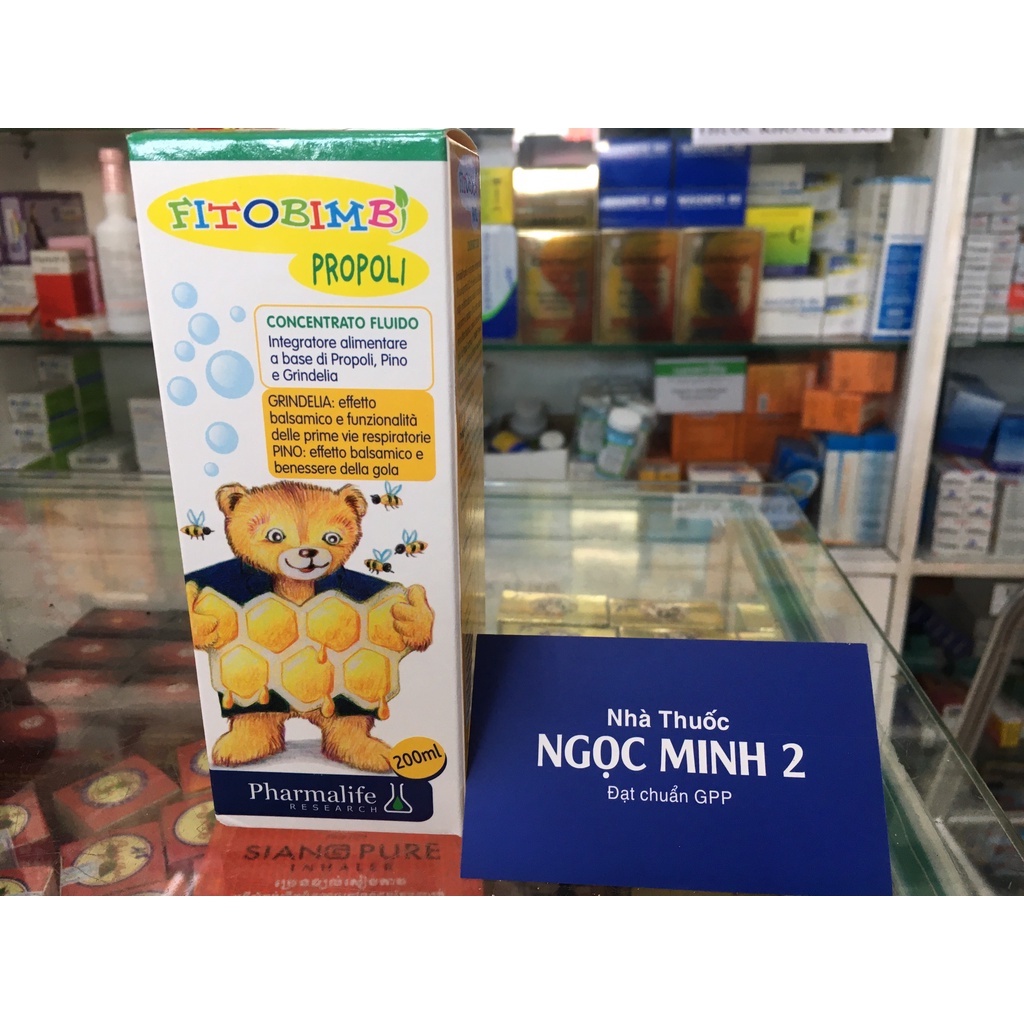 ✅ [Chính Hãng] Fitobimbi Propoli (200ml) hỗ trợ tăng cường sức khoẻ đường hô hấp