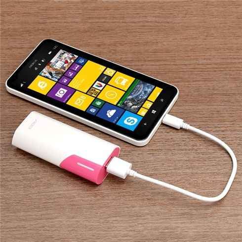 [BH 12T] Pin sạc phòng Arun 5.600mah có đèn led hiển thị tình trạng sạc