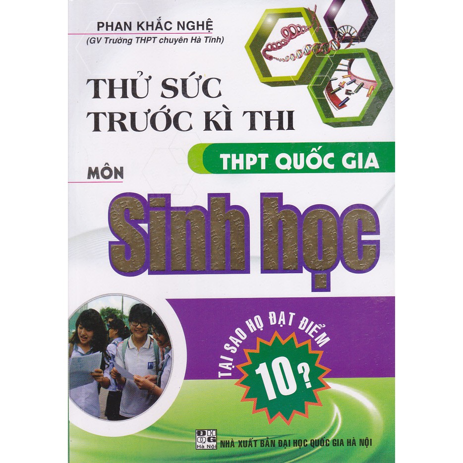 Sách - Thử sức trước kì thi THPT Quốc Gia Sinh Học (Tái bản 2)