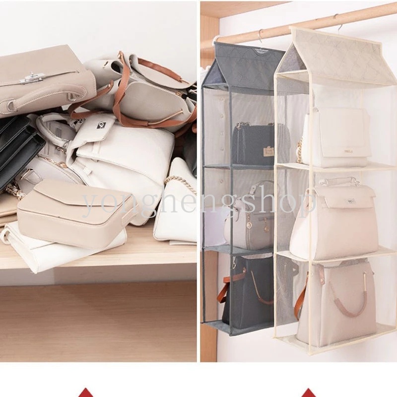 Giá Đỡ Túi Xách Treo Tủ Quần Áo Tiện Lợi