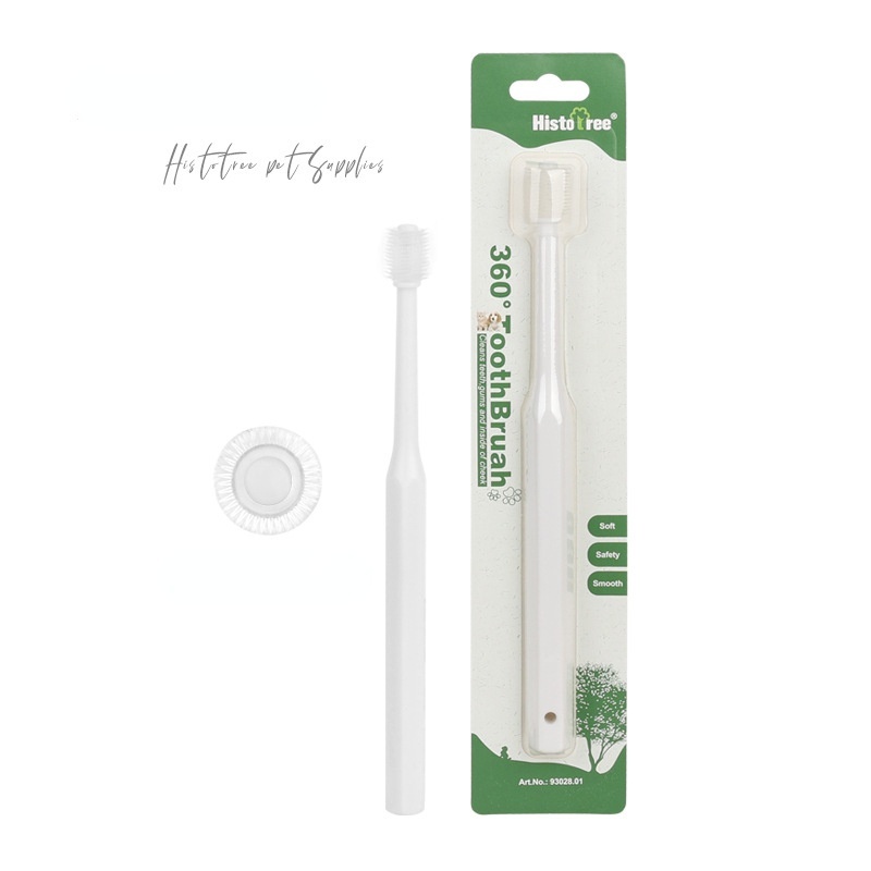 Bàn Chải đánh Răng Làm Sạch 360 ° Cho Thú Cưng Cho Chó Mèo