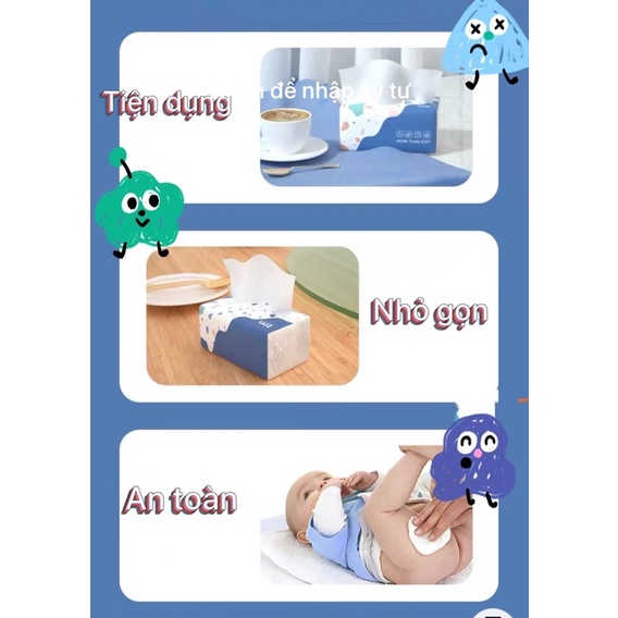 Khăn giấy trắng cao cấp tm - 500 tờ