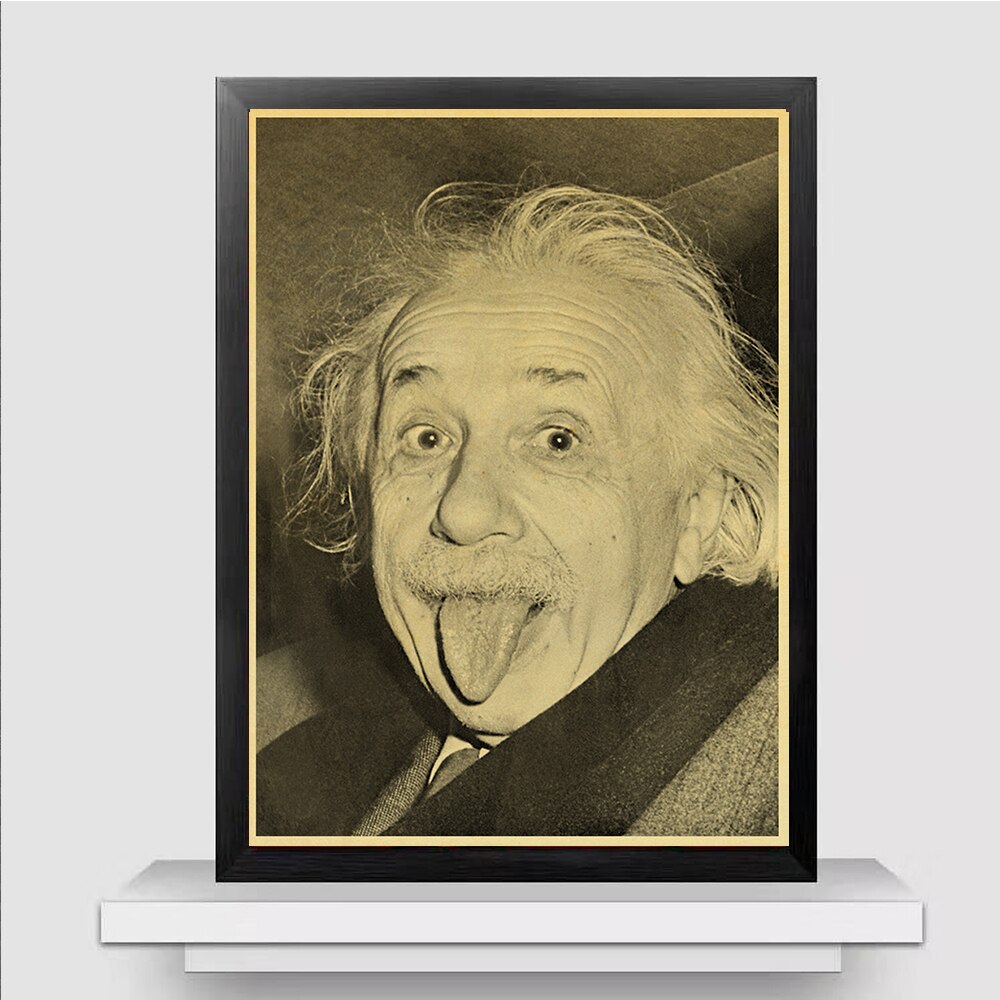 Tranh Treo poster Hoạt Hình Anime Nhật Bản einstein