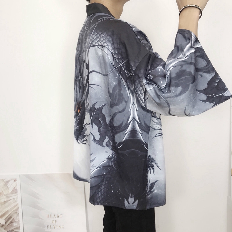 Áo Khoác Chống Nắng IELGY Tay Lở Phong Cách Trung Hoa Cho Nam