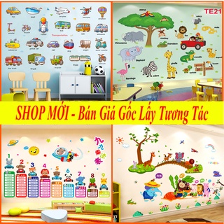 ( SIÊU RẺ) TỔNG HỢP CÁC MẪU DECAL CHO BÉ