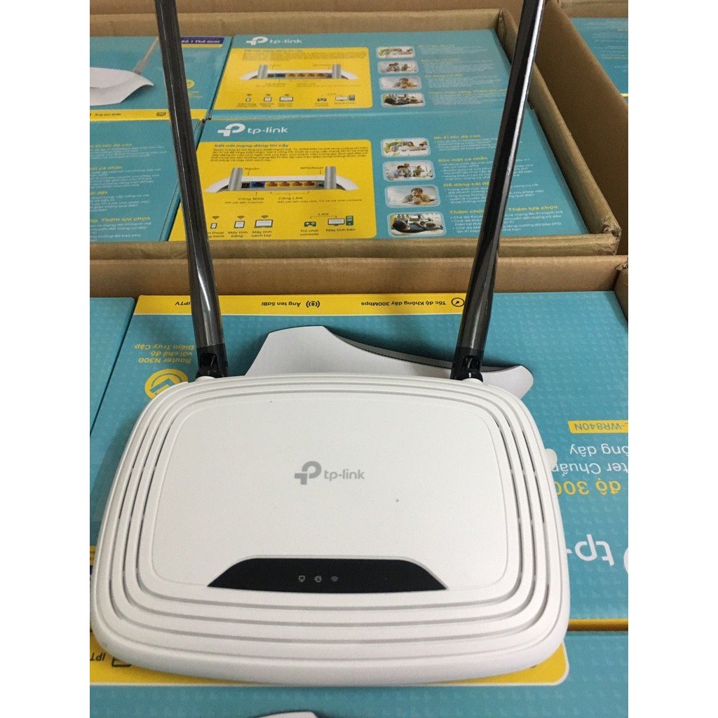 Bộ Phát Wifi TPLINK WR 841N 300Mbps Ver 14.0 - BH Chính Hãng 24 Tháng Tem ANC