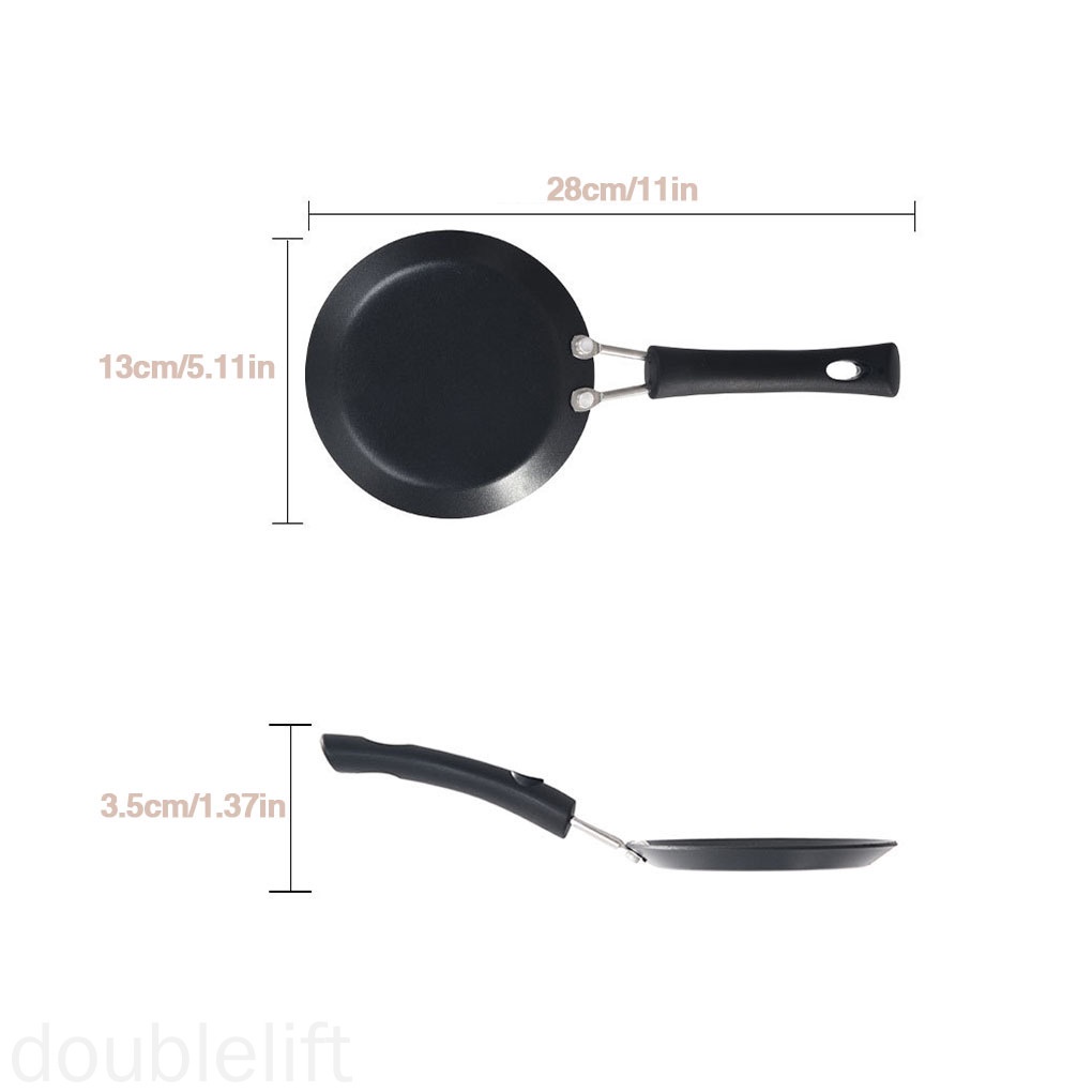 Chảo Chiên Trứng Ốp La Chống Dính Có Tay Cầm Chống Bỏng Tiện Dụng Cho Nhà Bếp