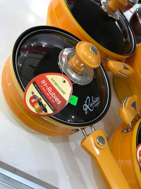 Bộ nồi hàn quốc nhập khẩu kitchen flower 4 cái-NY-1327