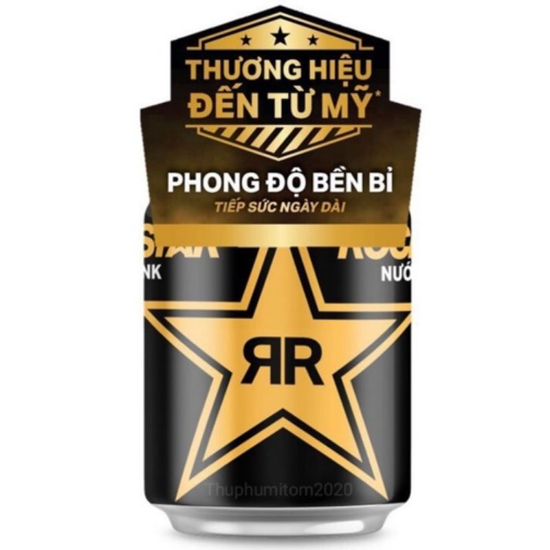 [fs70]Thùng 24 lon nước tăng lực Rock star của Pepsico