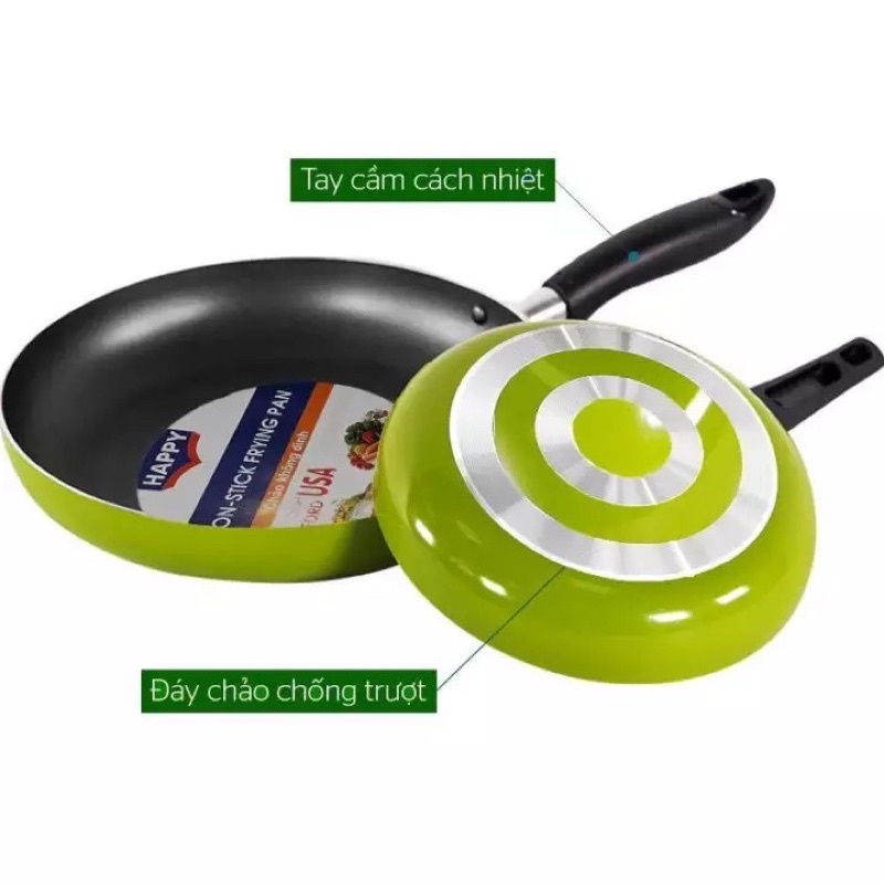 Chảo Chống Dính Cao Cấp Happy 28 cm