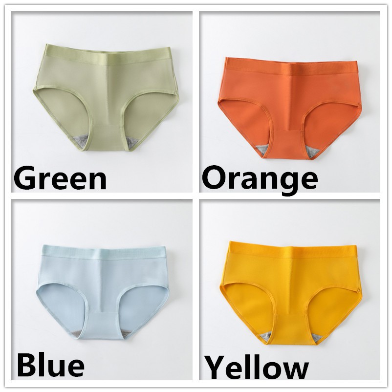 Quần Lót Cotton Không Đường May Thoáng Khí Chất Lượng Cao THời Trang Đơn Giản Cho Nữ