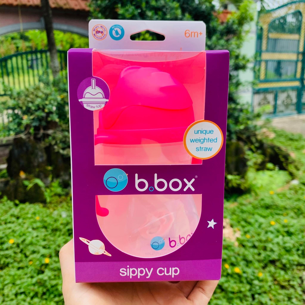 [CHỌN MÀU] BÌNH TẬP UỐNG NƯỚC B BOX 240 ml Úc - BÌNH NƯỚC BBOX 360 Chống Tràn Mọi Góc Độ