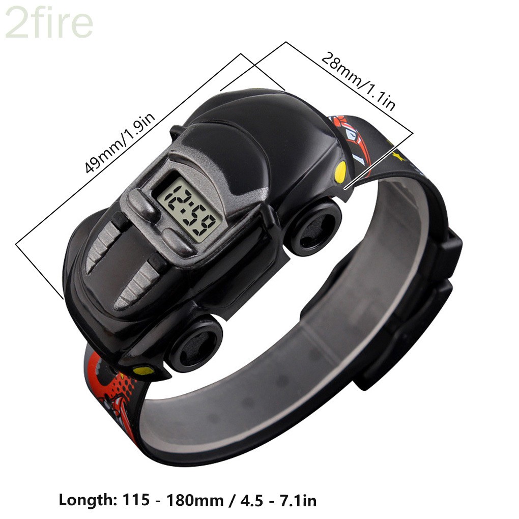 Đồng Hồ Điện Tử Hình Xe Hơi Hoạt Hình Cho Bé | BigBuy360 - bigbuy360.vn