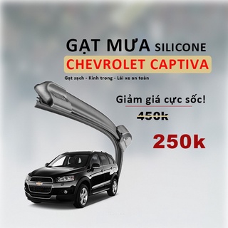 Gạt Mưa Chevrolet Captiva - Gạt Mưa Lưỡi Silicon siêu sạch, Gạt êm