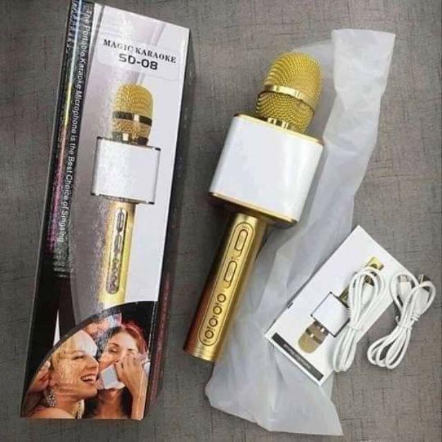Mic SD08 hát Karaoke