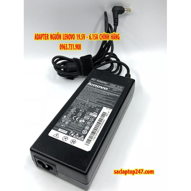 Adapter sạc lenovo 19.5V 6.15A chính hãng