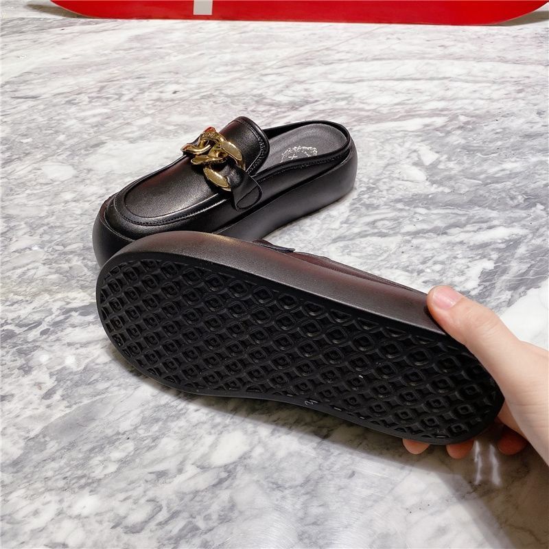 Dép Da Mềm Thiết Kế Thoải Mái Thời Trang Dành Cho Nữ